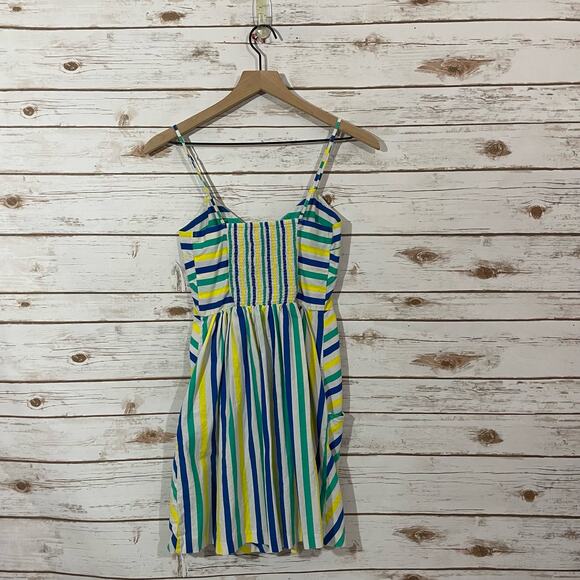 Cooperative by Urban Outfitters Striped Sundress - Yellow/Blue/Green - Small - Picture 11 of 11